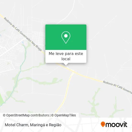 Motel Charm mapa