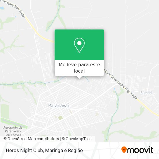 Heros Night Club mapa