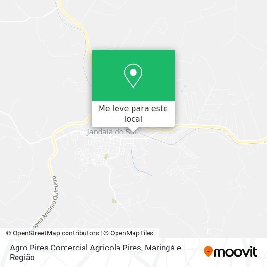 Agro Pires Comercial Agricola Pires mapa