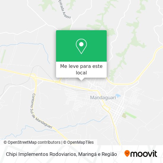 Chipi Implementos Rodoviarios mapa