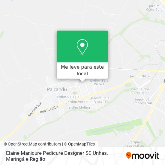 Elaine Manicure Pedicure Designer SE Unhas mapa