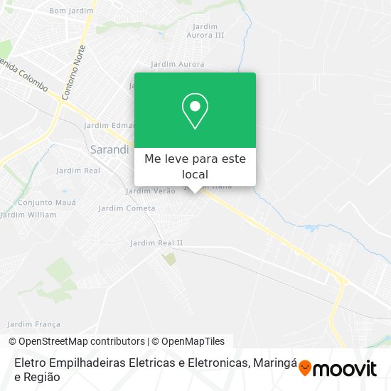 Eletro Empilhadeiras Eletricas e Eletronicas mapa