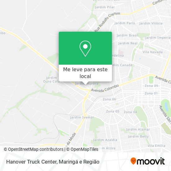 Hanover Truck Center mapa