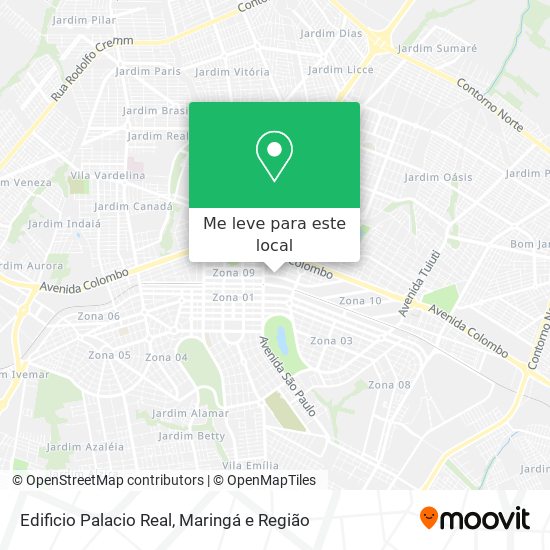 Edificio Palacio Real mapa
