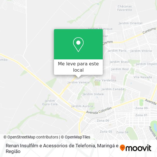 Renan Insulfilm e Acessorios de Telefonia mapa