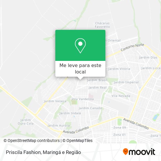 Priscila Fashion mapa