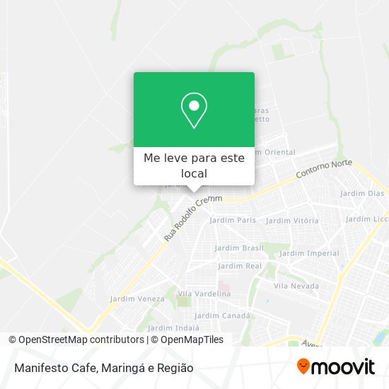 Manifesto Cafe mapa