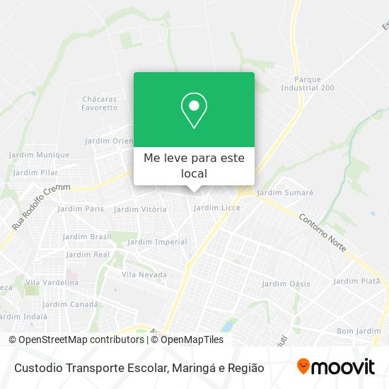 Custodio Transporte Escolar mapa