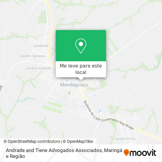 Andrade and Tiene Advogados Associados mapa