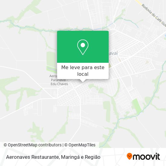 Aeronaves Restaurante mapa