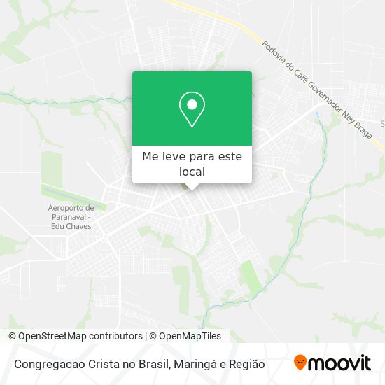 Congregacao Crista no Brasil mapa