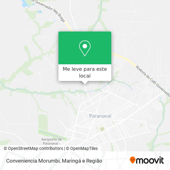 Conveniencia Morumbi mapa