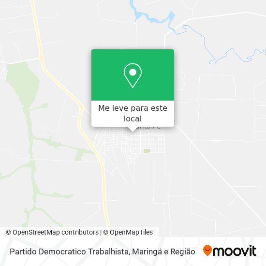 Partido Democratico Trabalhista mapa