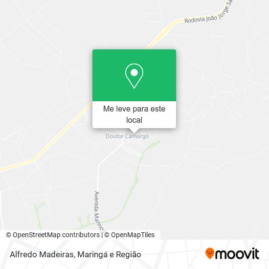 Alfredo Madeiras mapa