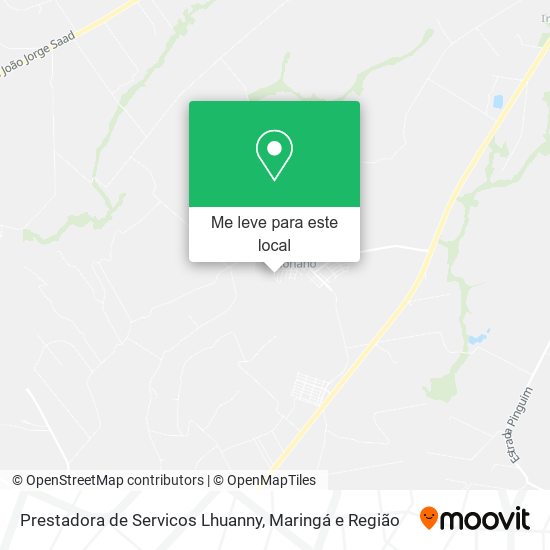 Prestadora de Servicos Lhuanny mapa