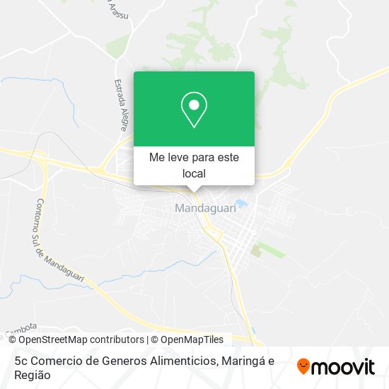 5c Comercio de Generos Alimenticios mapa