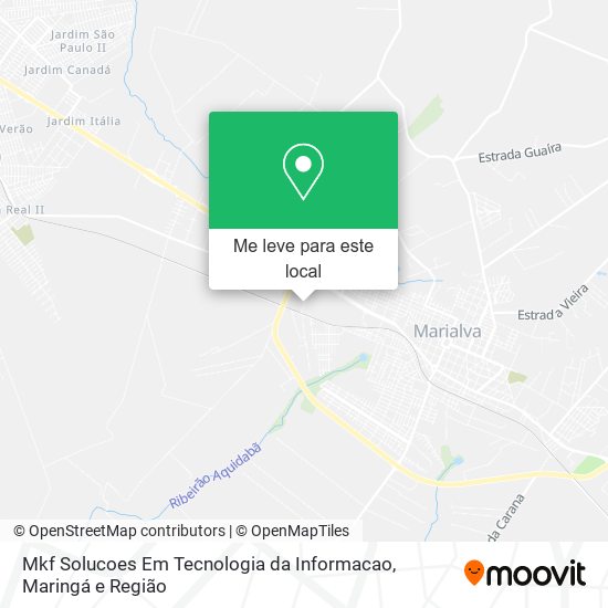 Mkf Solucoes Em Tecnologia da Informacao mapa