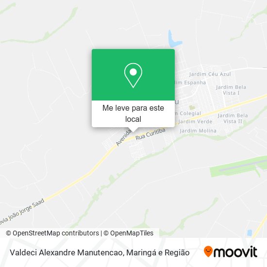 Valdeci Alexandre Manutencao mapa