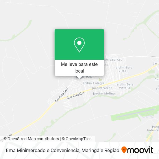 Ema Minimercado e Conveniencia mapa