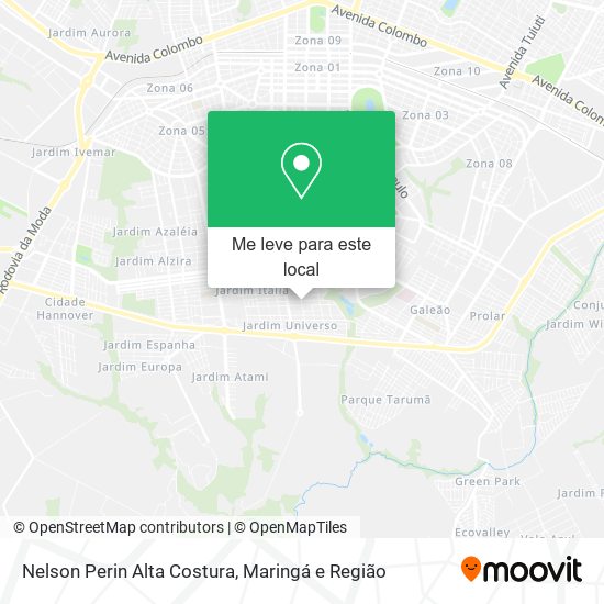 Nelson Perin Alta Costura mapa