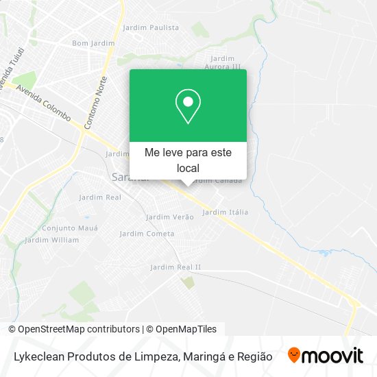 Lykeclean Produtos de Limpeza mapa