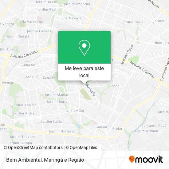 Bem Ambiental mapa