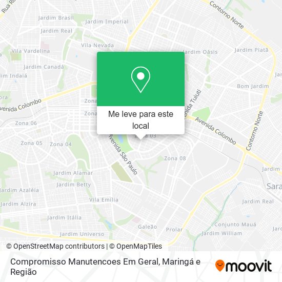 Compromisso Manutencoes Em Geral mapa