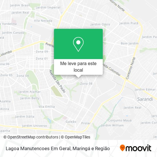 Lagoa Manutencoes Em Geral mapa