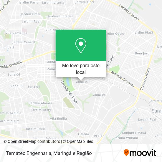 Tematec Engenharia mapa