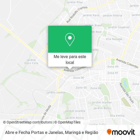 Abre e Fecha Portas e Janelas mapa