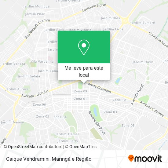 Caique Vendramini mapa