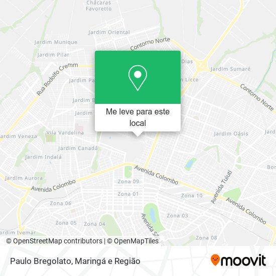 Paulo Bregolato mapa