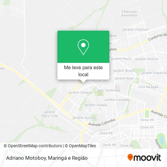 Adriano Motoboy mapa