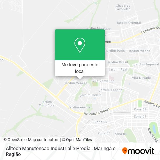 Alltech Manutencao Industrial e Predial mapa