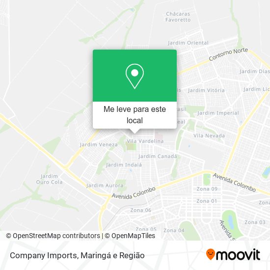 Company Imports mapa