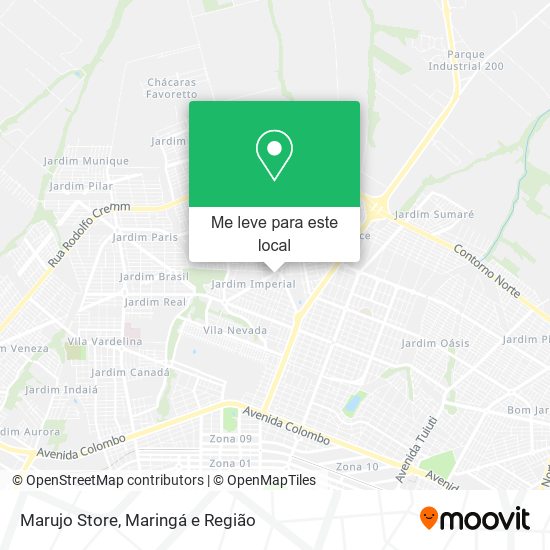 Marujo Store mapa