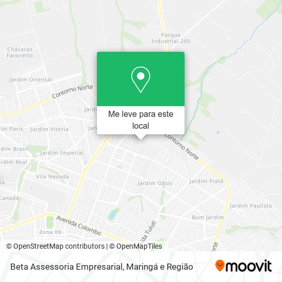 Beta Assessoria Empresarial mapa