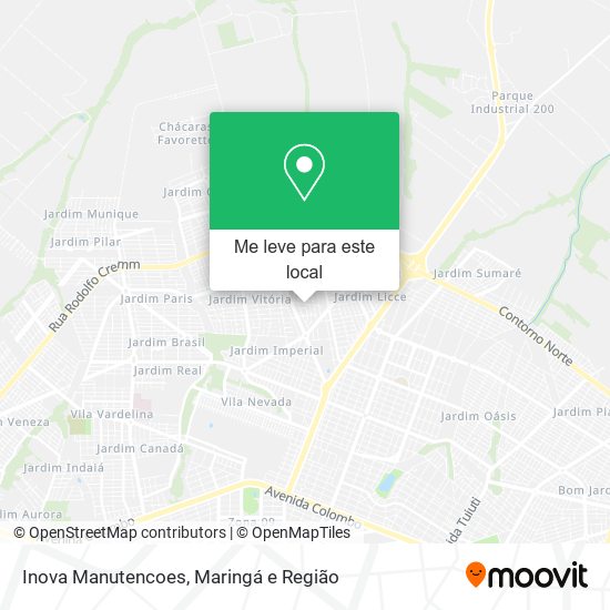 Inova Manutencoes mapa