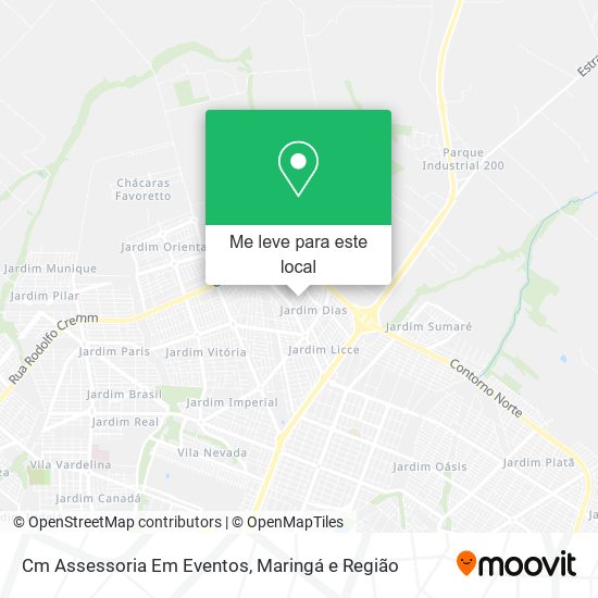 Cm Assessoria Em Eventos mapa