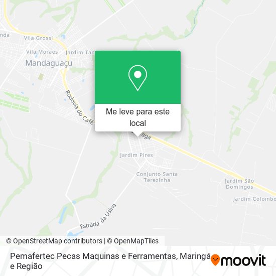 Pemafertec Pecas Maquinas e Ferramentas mapa