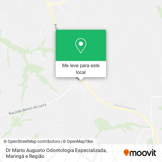 Dr Mario Augusto Odontologia Especializada mapa