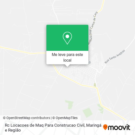 Rc Locacoes de Maq Para Construcao Civil mapa