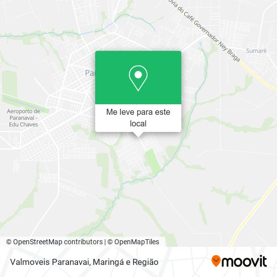 Valmoveis Paranavai mapa