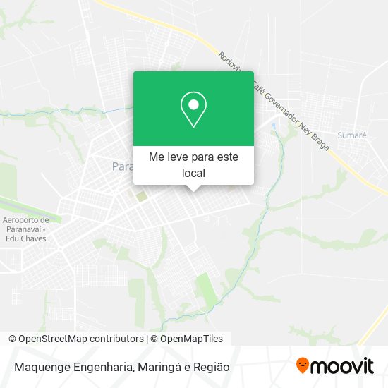 Maquenge Engenharia mapa