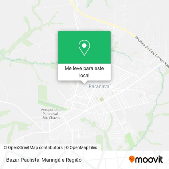 Bazar Paulista mapa