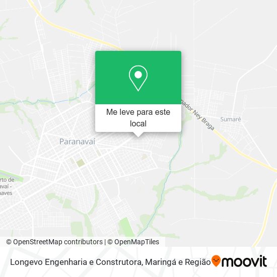 Longevo Engenharia e Construtora mapa