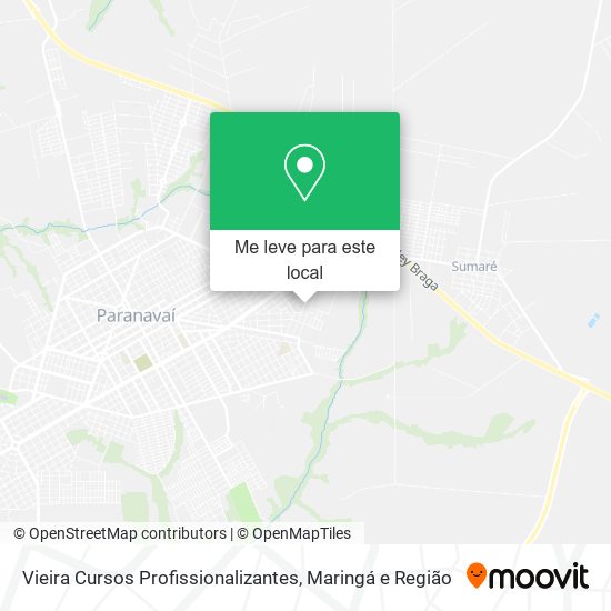 Vieira Cursos Profissionalizantes mapa