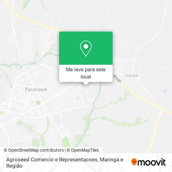 Agroseed Comercio e Representacoes mapa