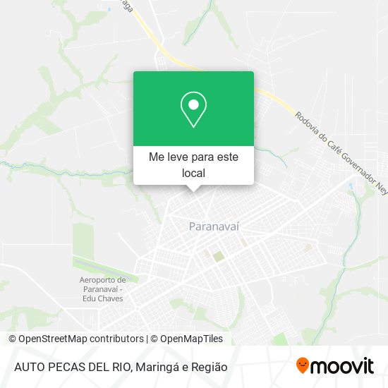 AUTO PECAS DEL RIO mapa