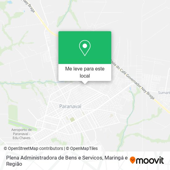 Plena Administradora de Bens e Servicos mapa